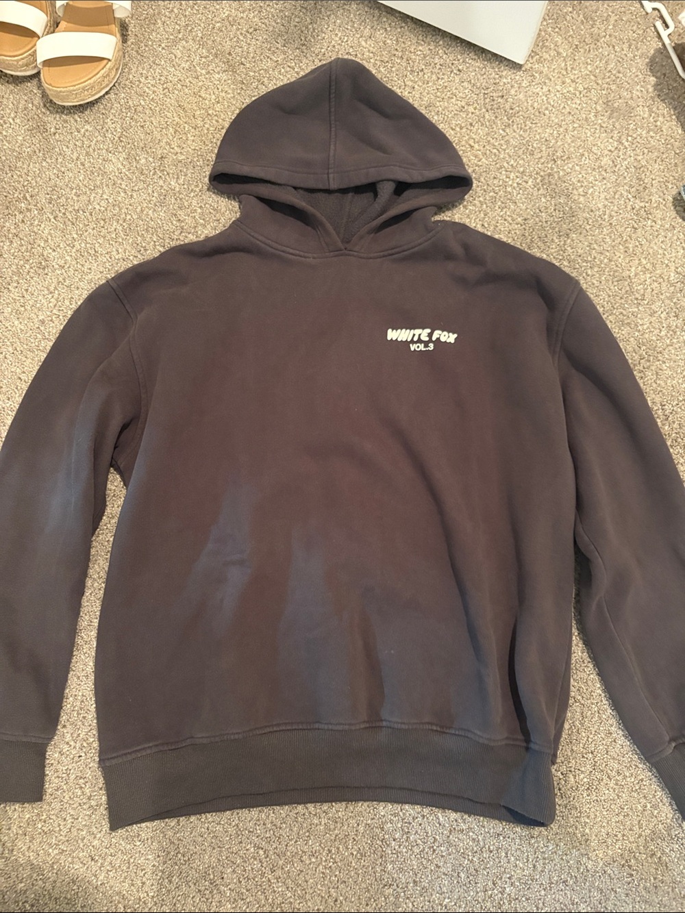 White Fox Boutique Black Pullover Hoodie